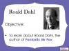 Fantastic Mr Fox by Roald Dahl Teaching Resources (slide 7/103)